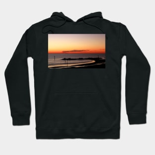 Sunset on Glenelg beach Hoodie